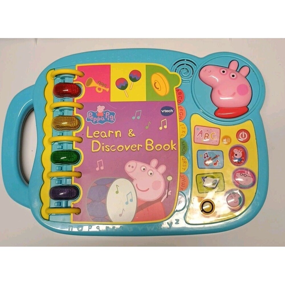 Peppa Pig Learn And Discover Book Interactive Vtech